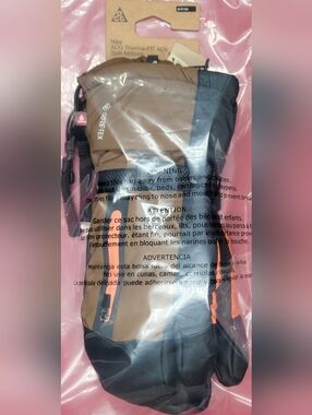 Nike ACG Therma-Fit ADV Split Mittens Mosswood Brown/Black Sz S Men NWT